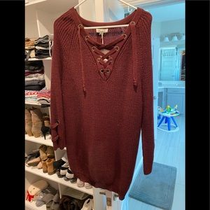 Miracle Burgundy Sweater